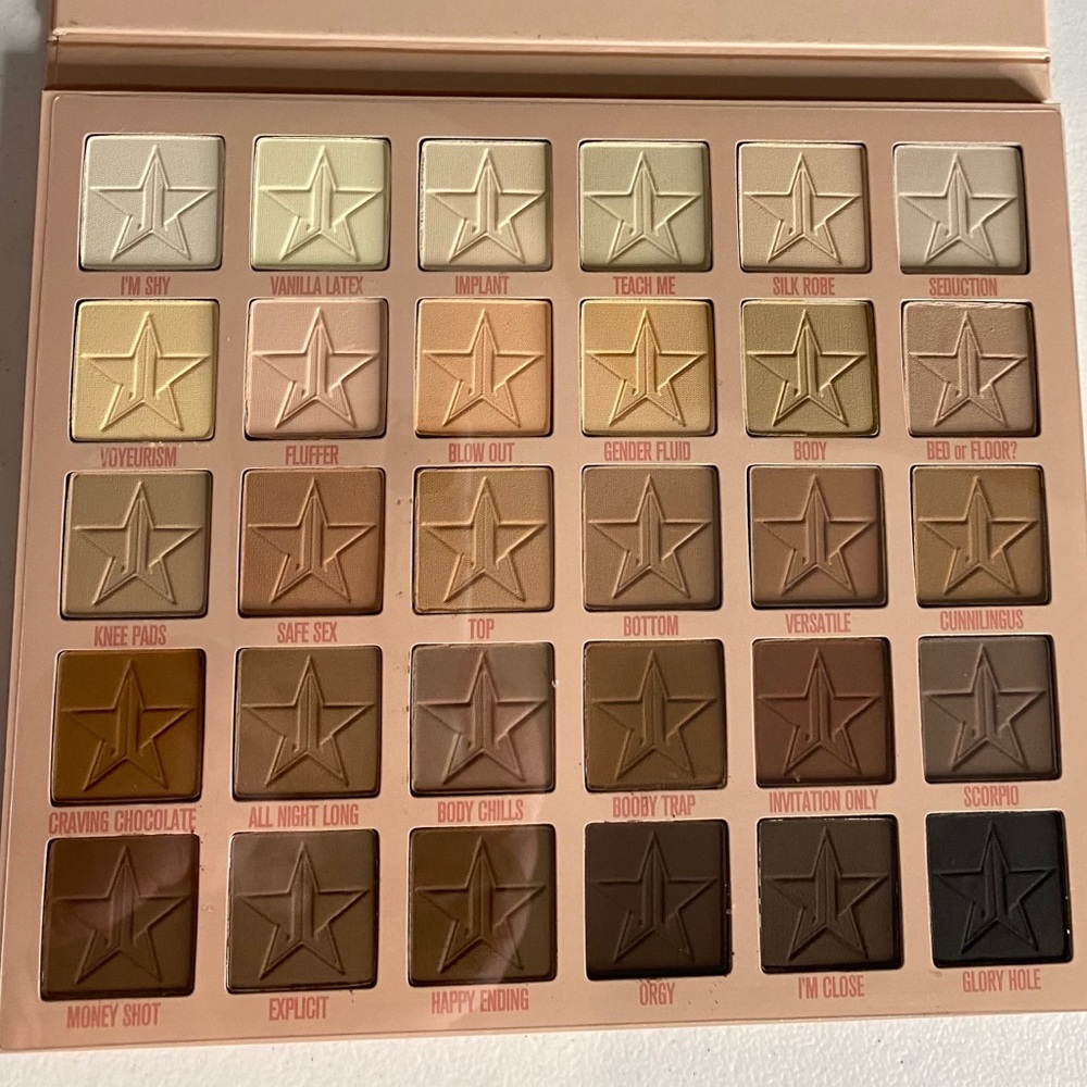 Jeffree Star Orgy Eyeshadow Pallet